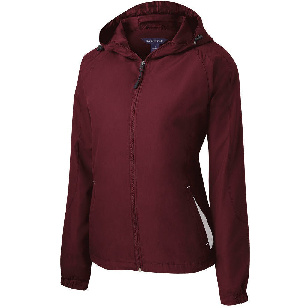 Maroon/ White