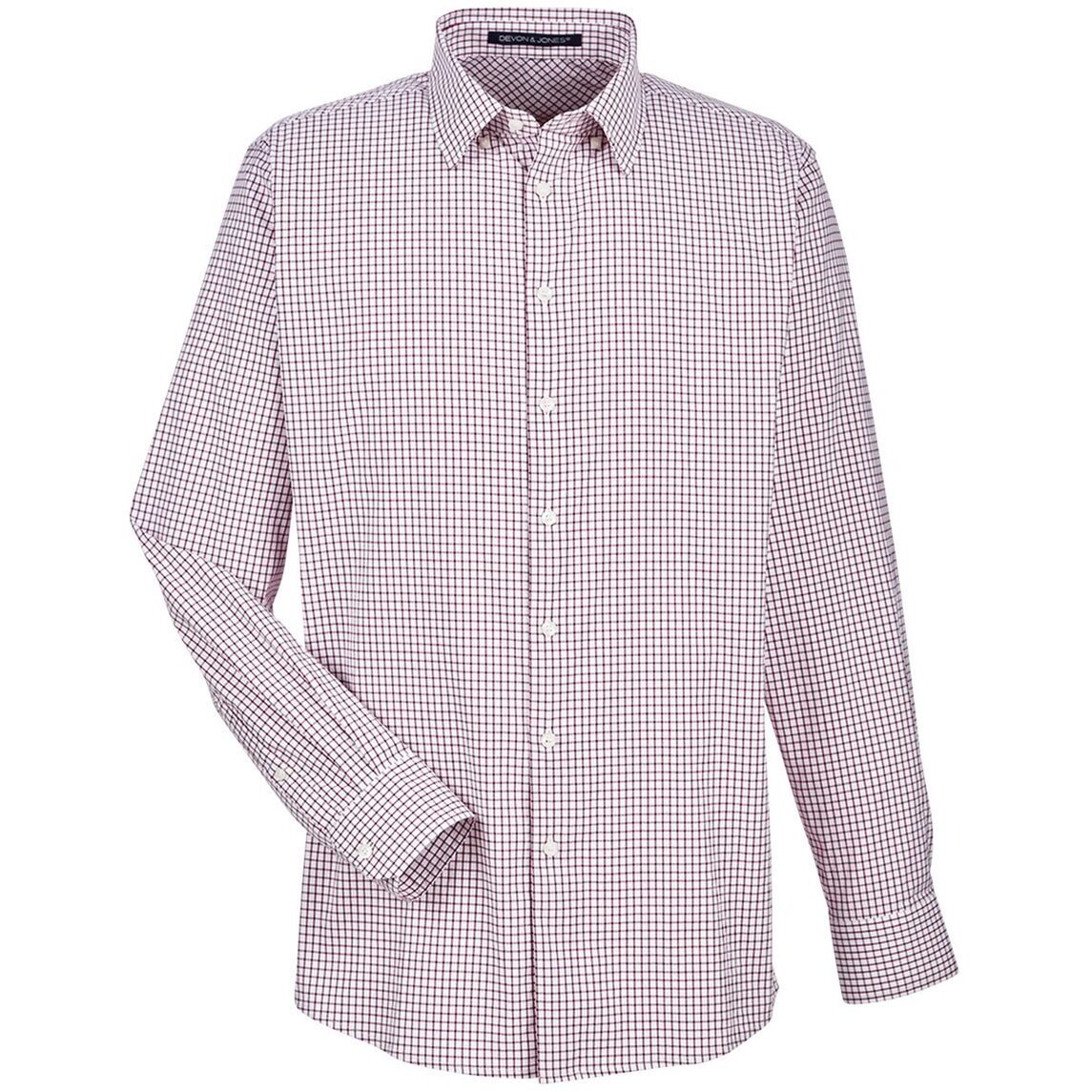 Burgundy/ White
