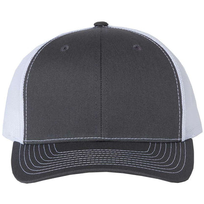 Charcoal/ White
