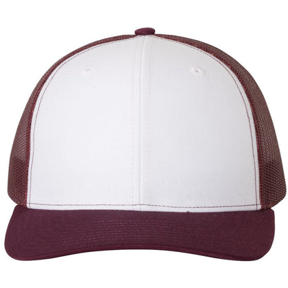 White/ Maroon