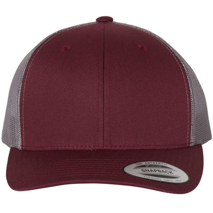 Maroon/ Grey