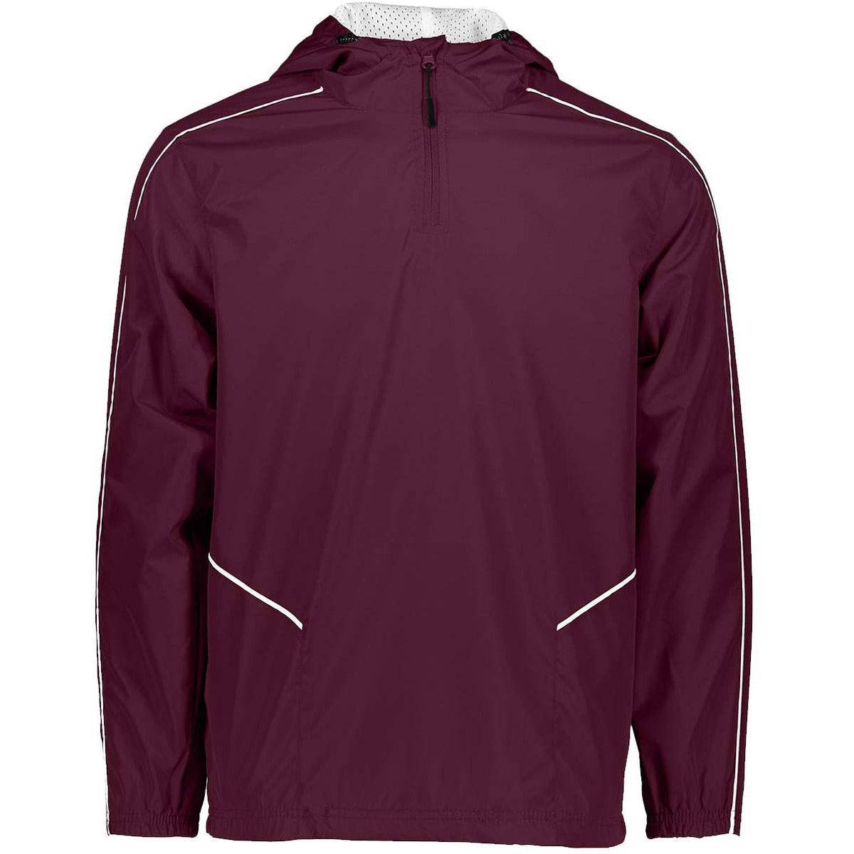 Maroon/ White
