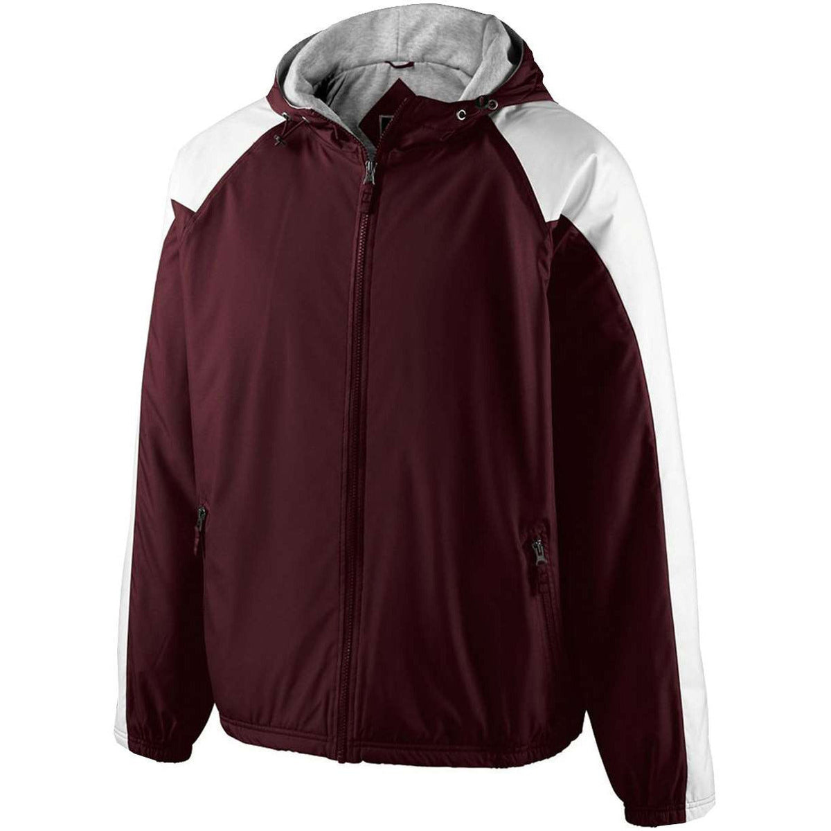 Maroon/ White