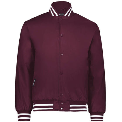 Maroon/ White