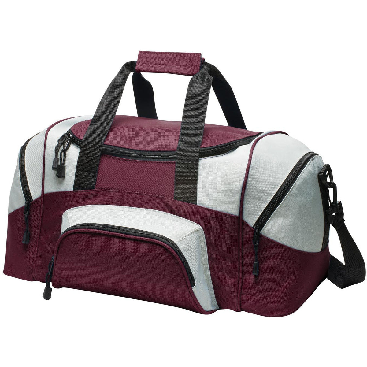 Maroon/ Grey