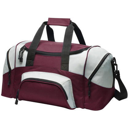 Maroon/ Grey