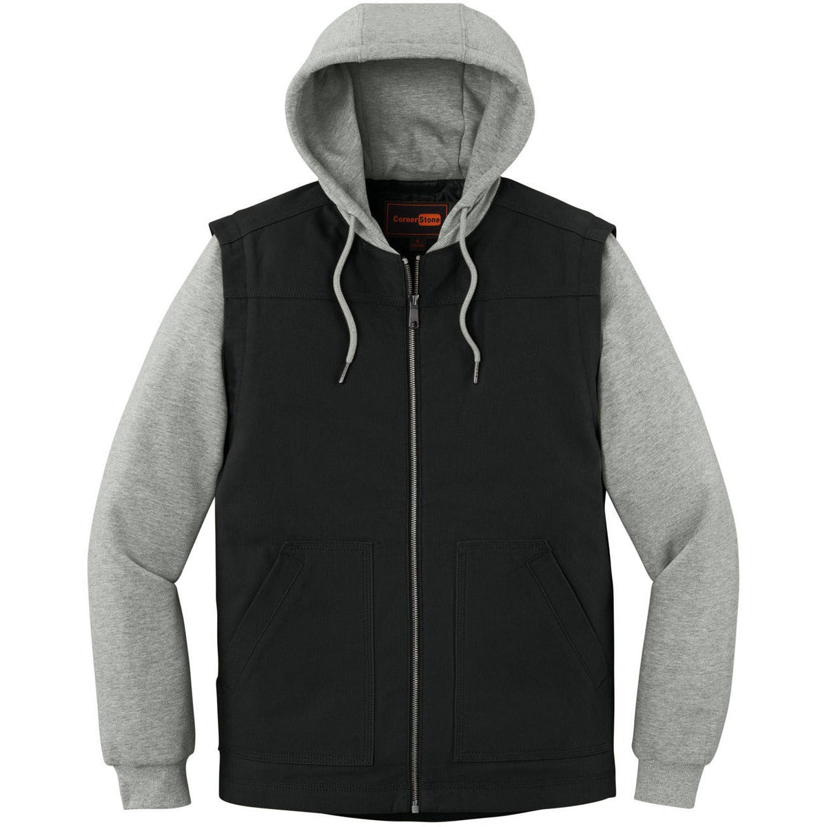 Black/ Heather Grey