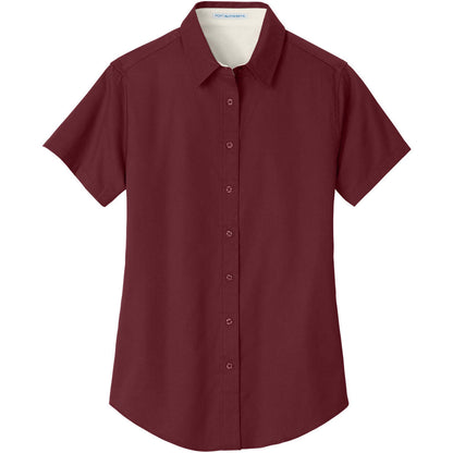 Burgundy/ Light Stone