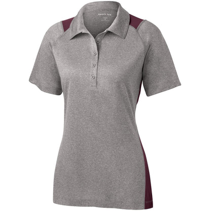 Vintage Heather/ Maroon
