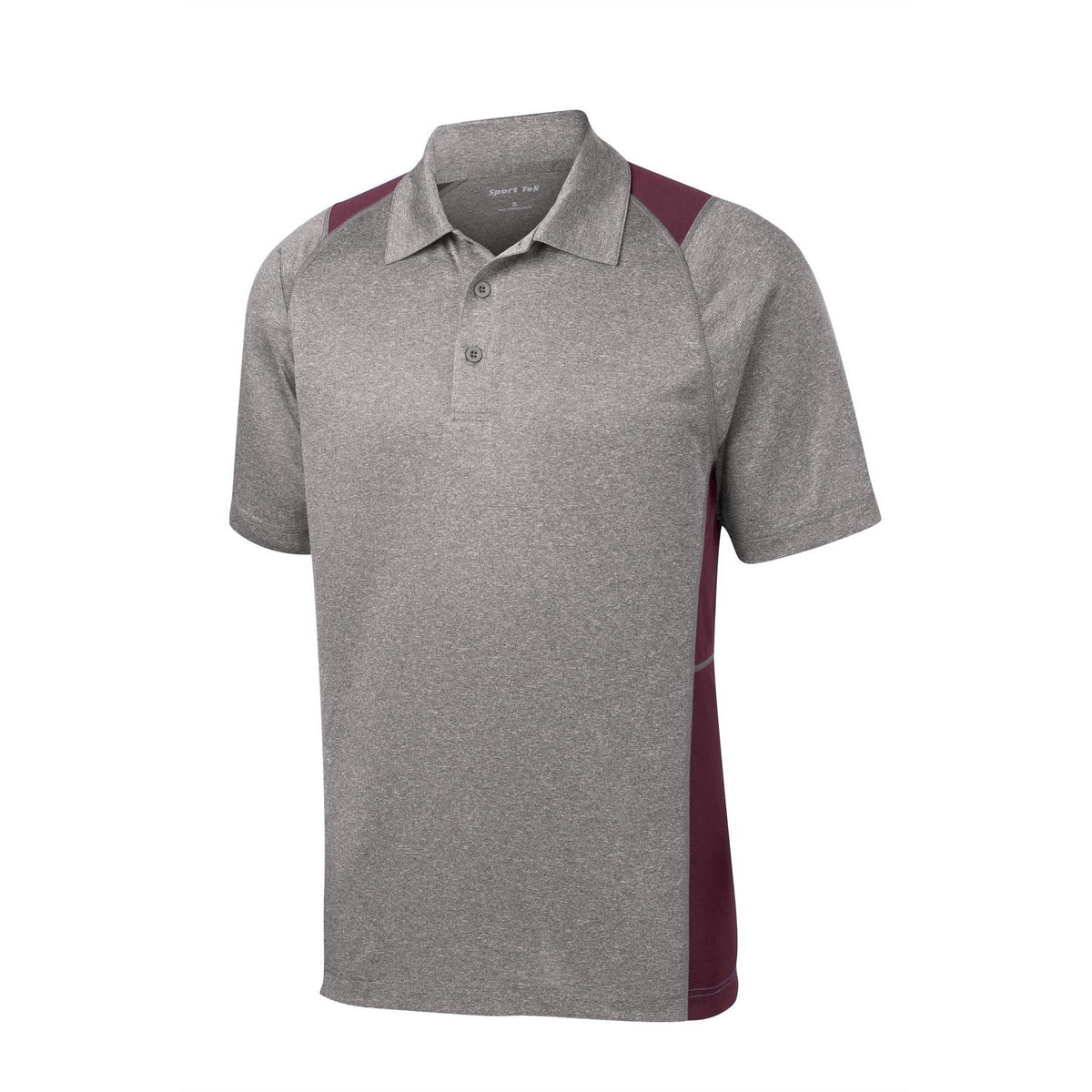 Vintage Heather/ Maroon
