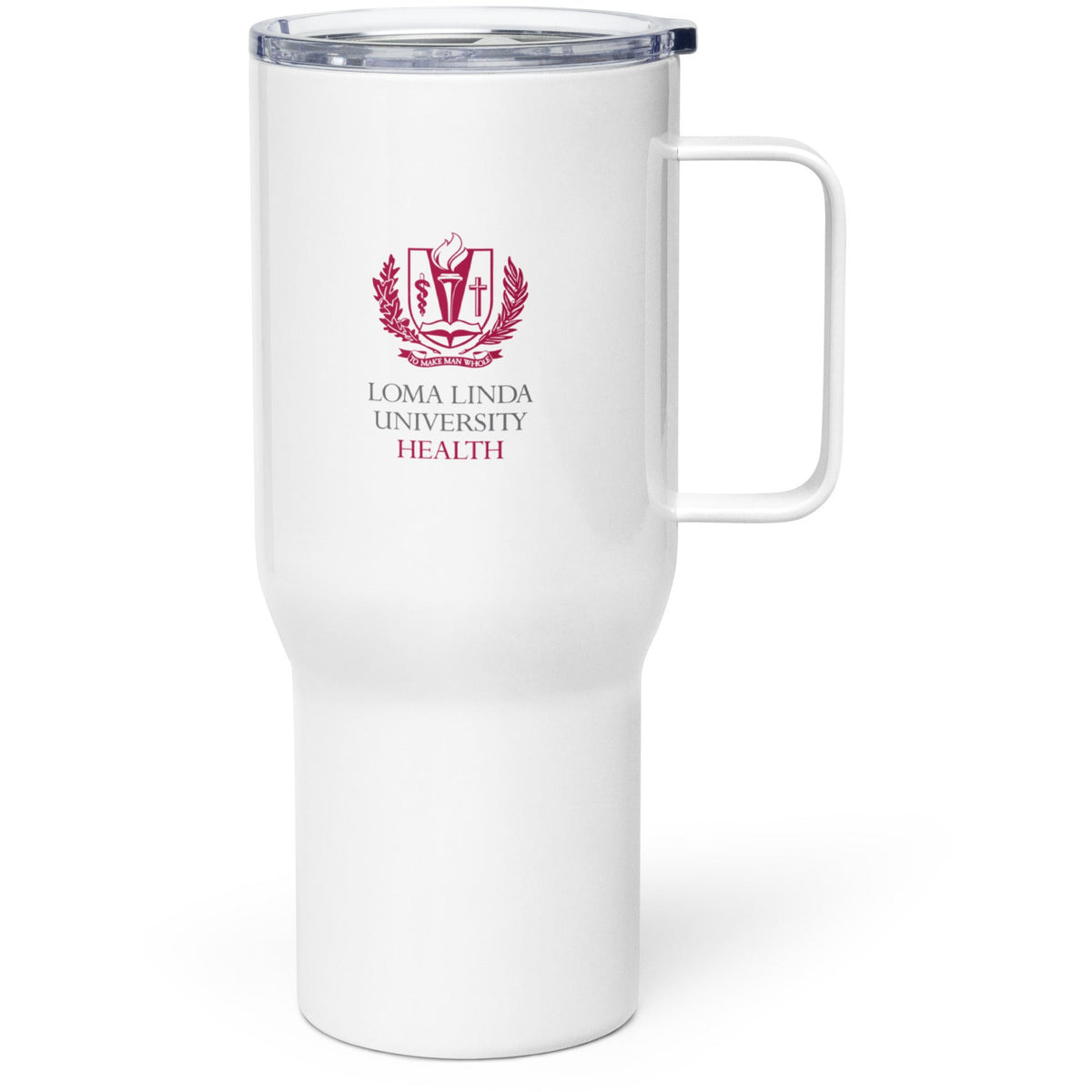Loma Linda University Health Travel mug with a handle