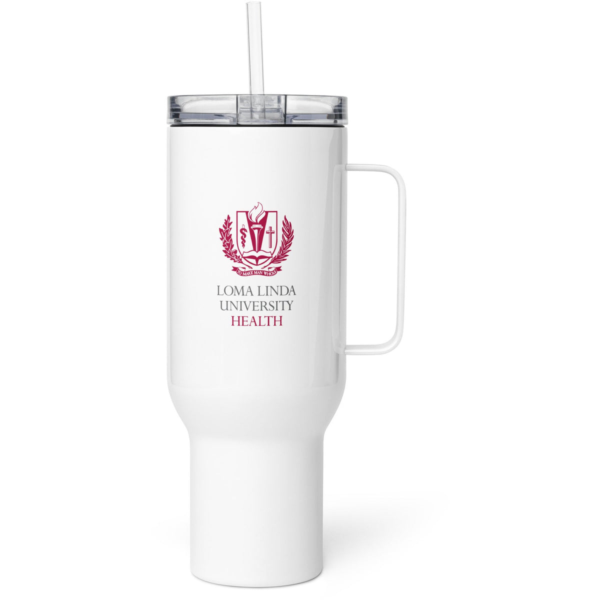 Loma Linda University Health Travel mug with a handle