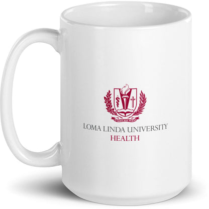 Loma Linda University Health White glossy mug