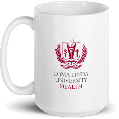 Loma Linda University Health White glossy mug