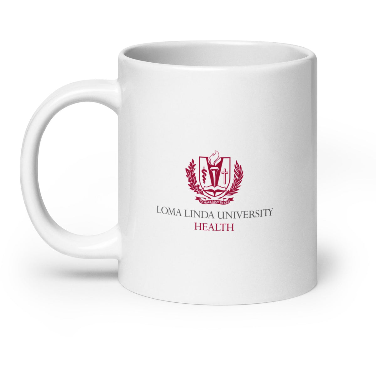 Loma Linda University Health White glossy mug