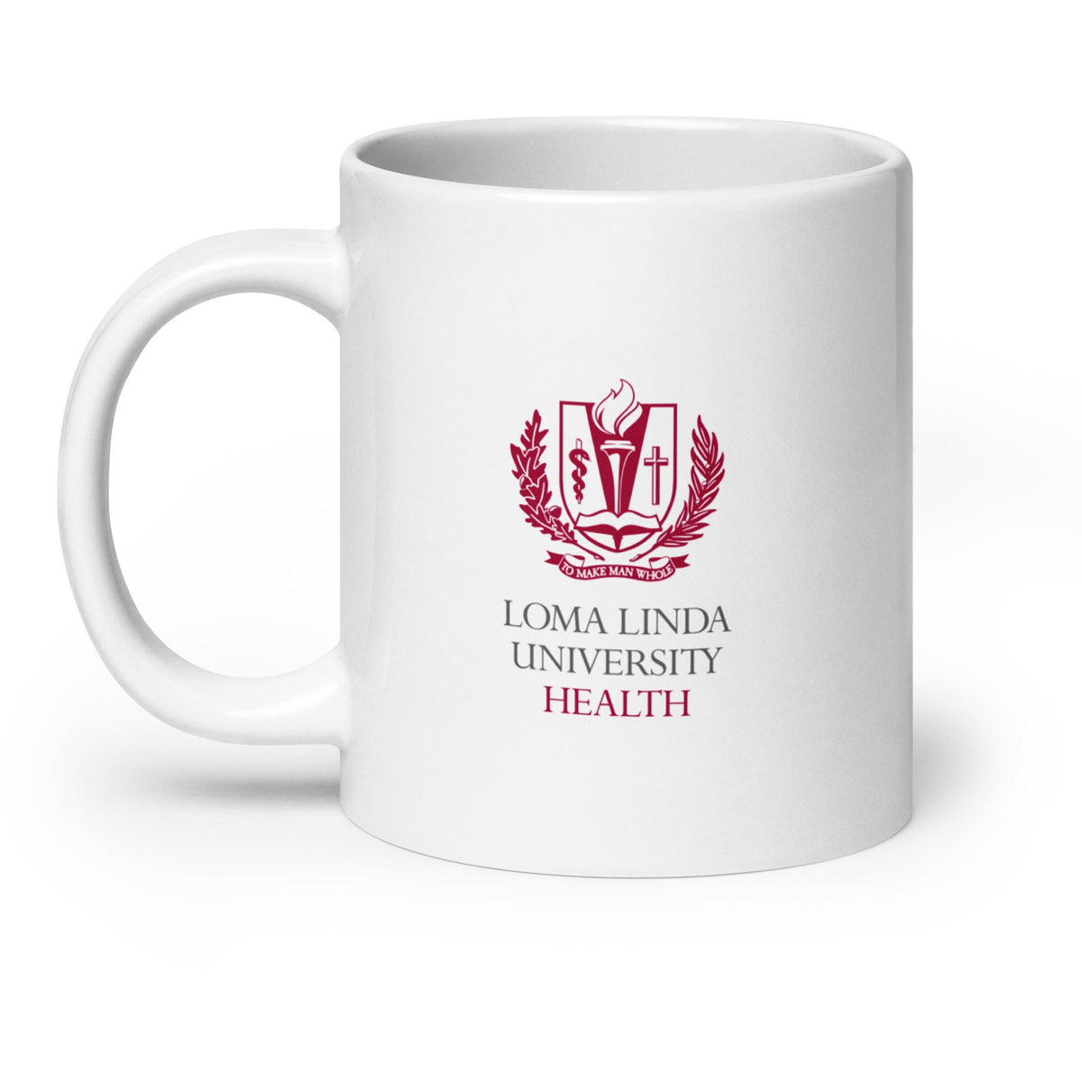 Loma Linda University Health White glossy mug